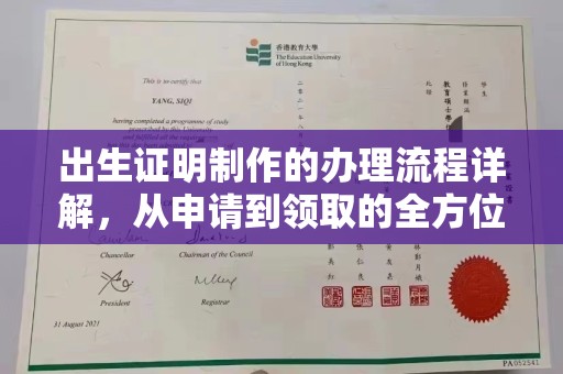 丰宁出生证明制作的办理流程详解，从申请到领取的全方位指南
